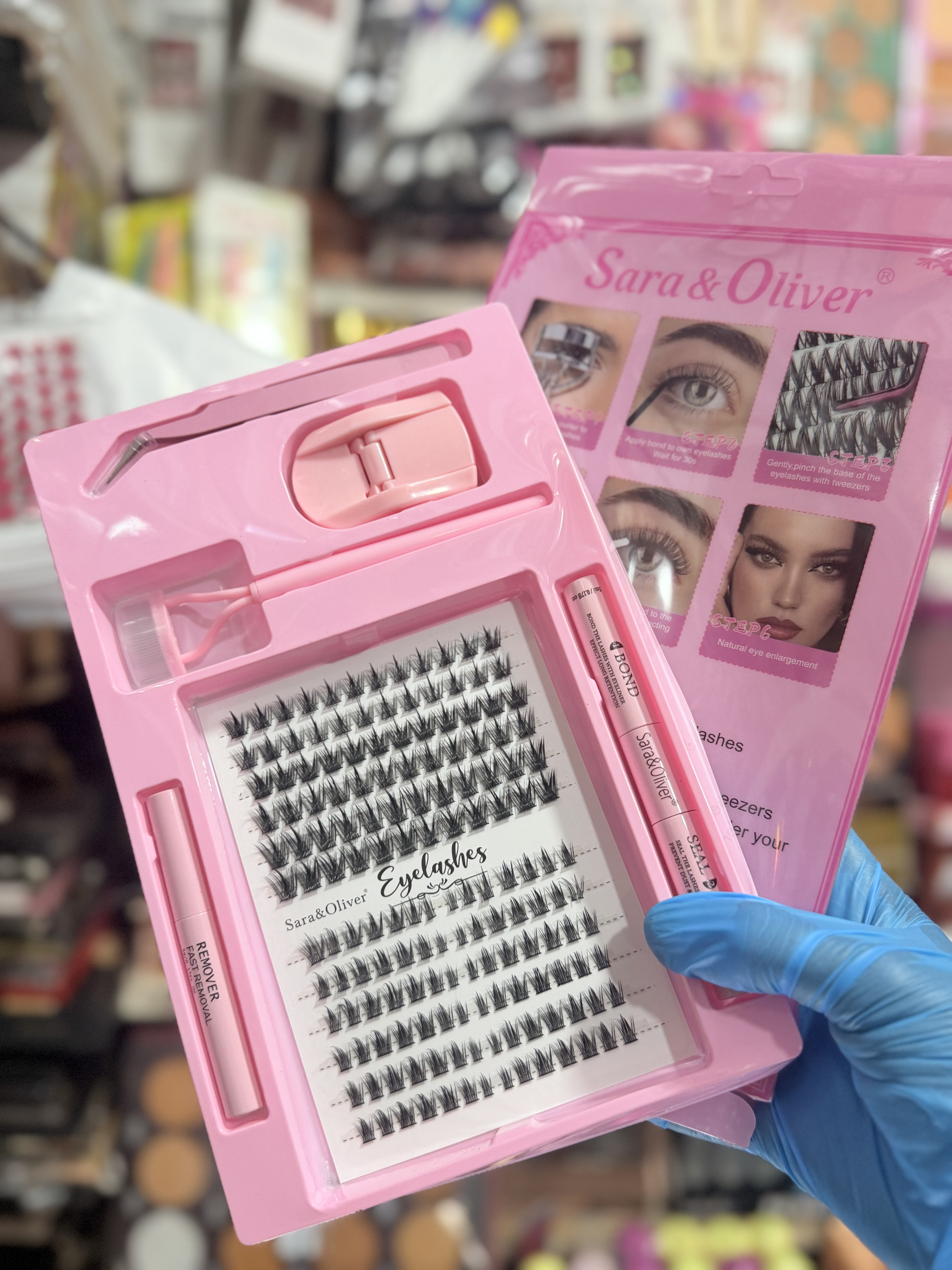 DIY Cluster Lash Set