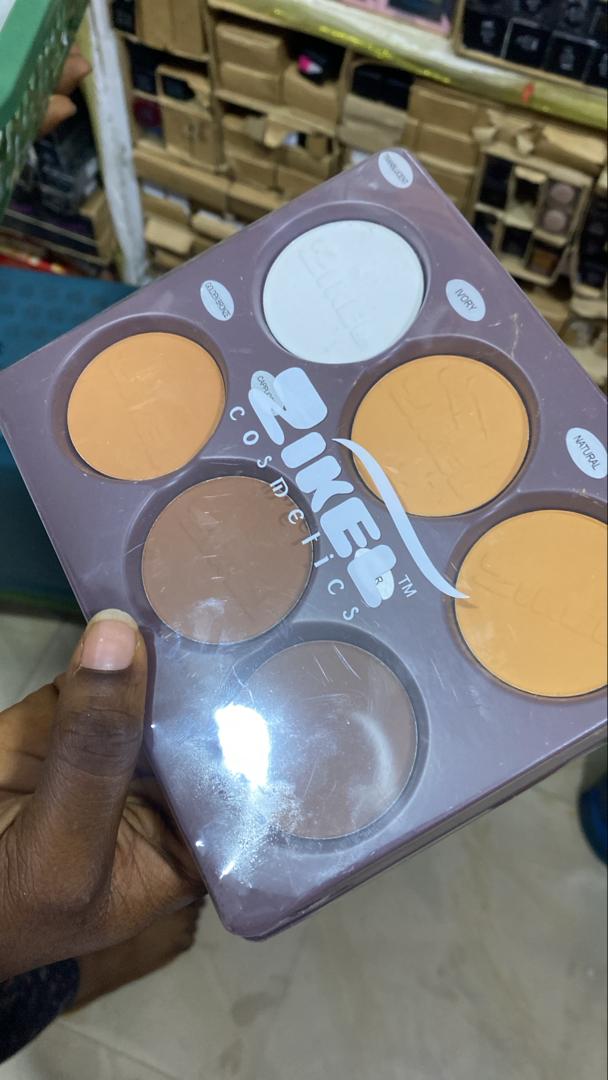6 Shades Contour Powder Palette