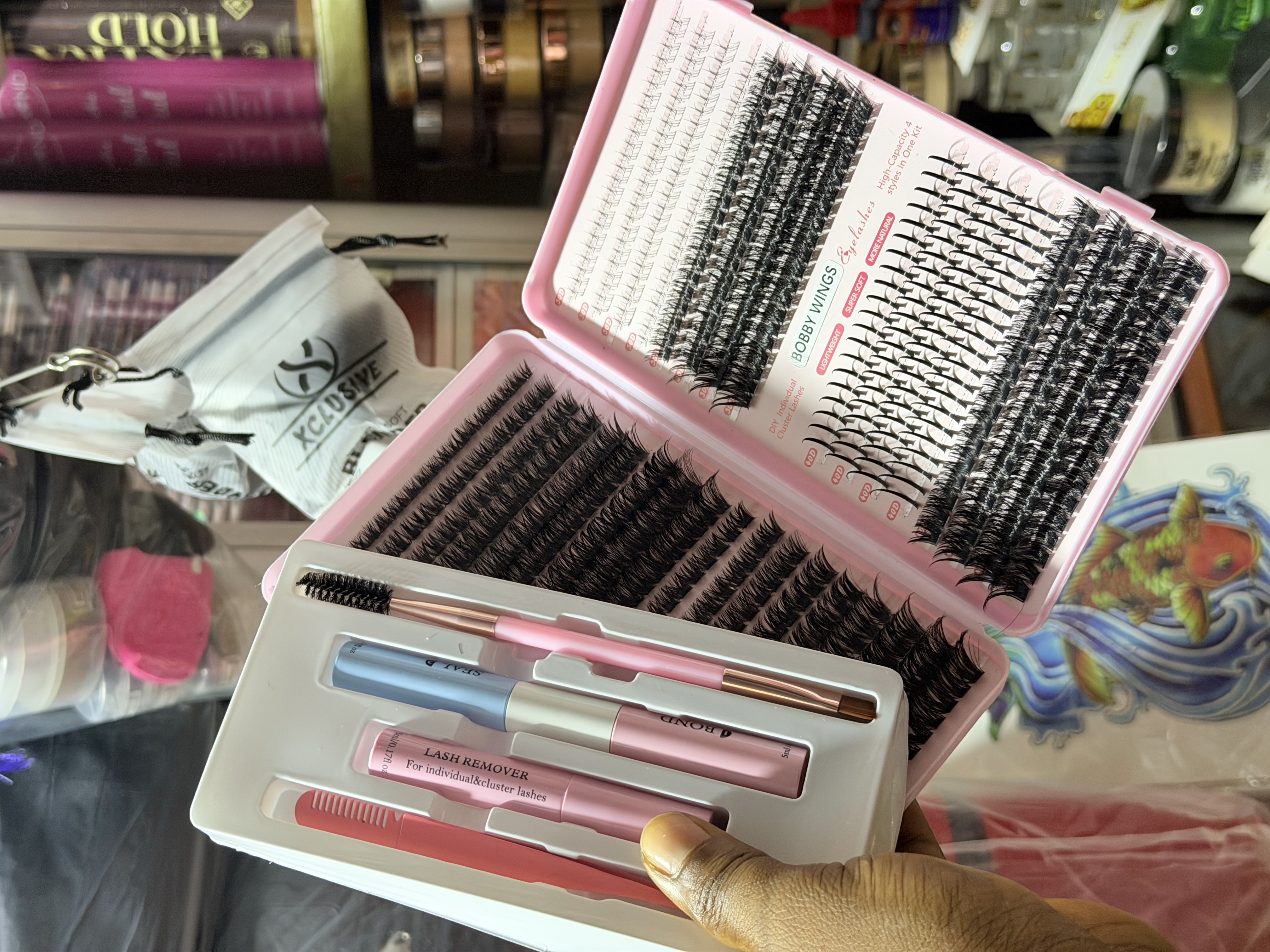 DIY lash Combo