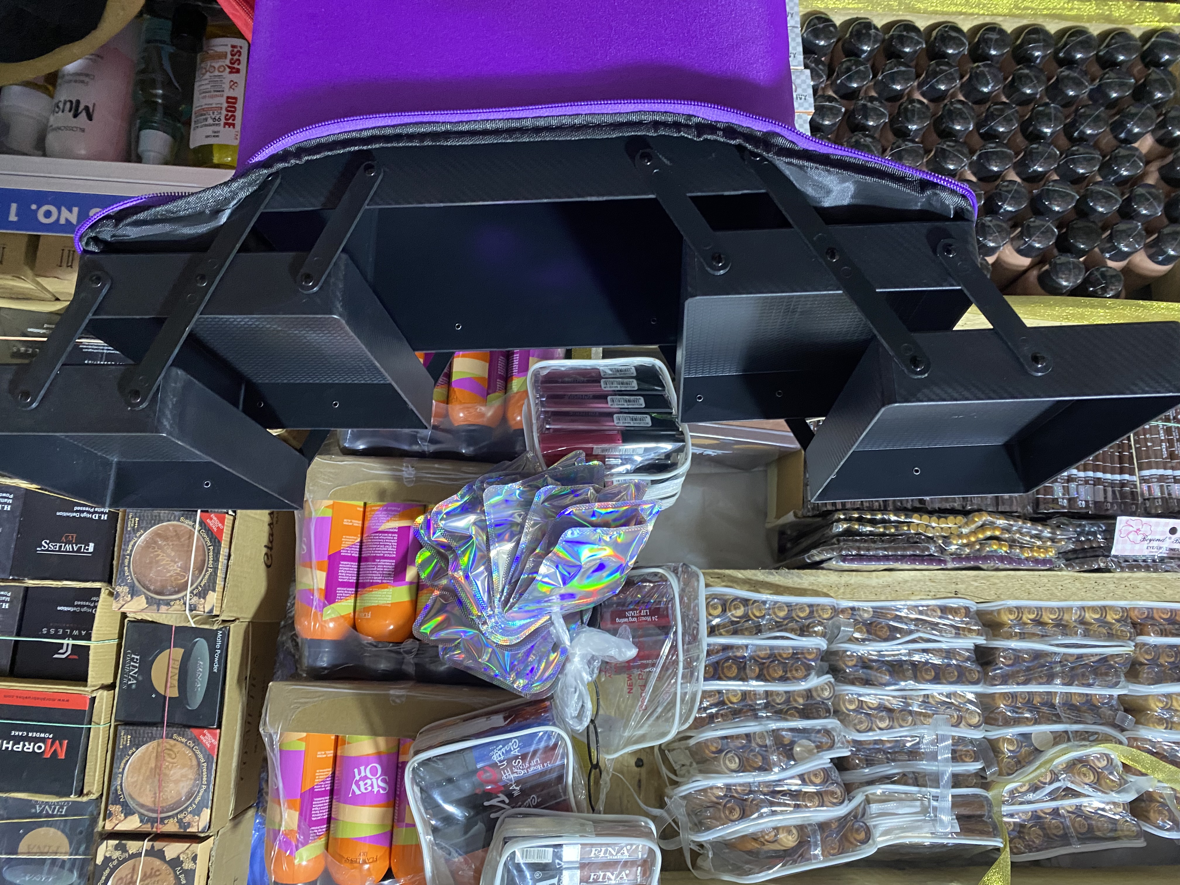 Purple Makeup 💄 Bag
