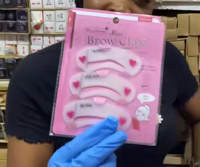 Brow Class Drawing Guide Eyebrow Ruler