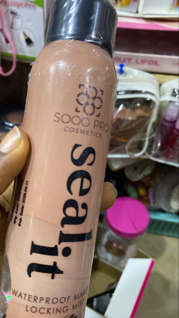 Sooo Pro Seal It Waterproof Makeup Locking Mist